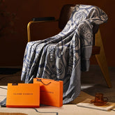 商務訂製高端頭等艙毛毯